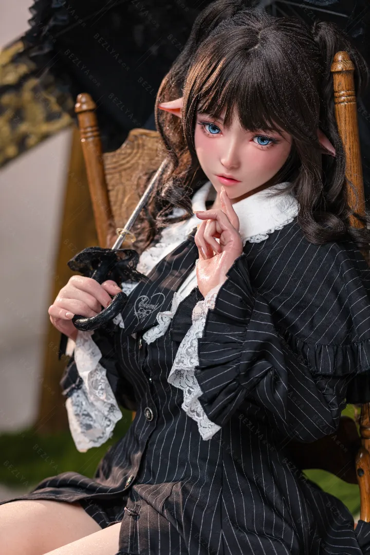 155cm (5ft1) E罩杯 輕量化 矽膠 性愛娃娃 ROS 头部 Freesia